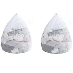 2-Pack vaskeposer med finmasket netting S