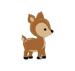 Shape Woodland Bambi