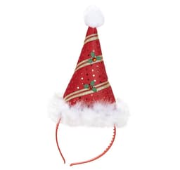 Pannband minihatt tomte