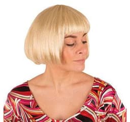 Peruk kort (blond)