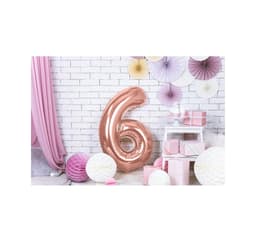 Nummer ""6"" Rose Gold