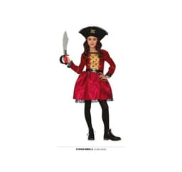 Barnedrakt Piratjente 10-12 år