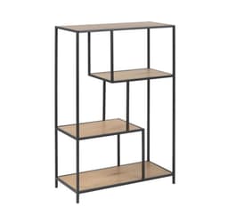 Hylla SEAFORD 77x35xH114cm, vild ek