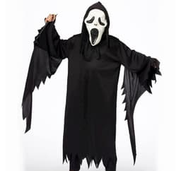 Lasten puku (Ghost black/Scream) 140cm