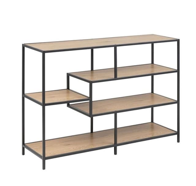 Hylle SEAFORD 114x35xH78cm, eik