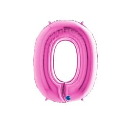 Nummer ""0"" Magenta