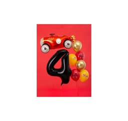 Nummer ""4"" Svart