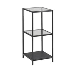 Hylla SEAFORD 35x37xH82,5cm, glas