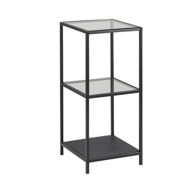 Hylla SEAFORD 35x37xH82,5cm, glas