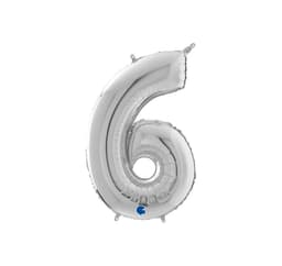 Nummer ""6"" Silver