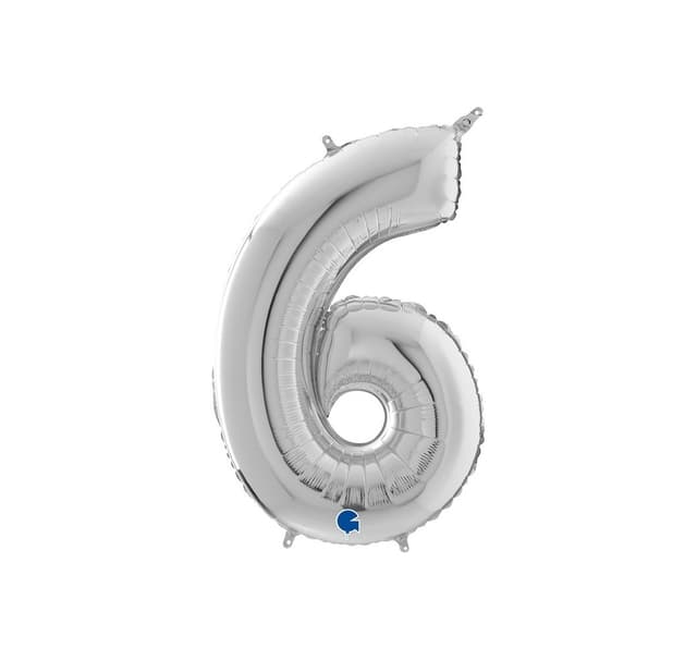 Nummer ""6"" Silver