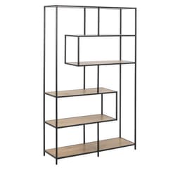 Hylle SEAFORD 114x35xH185cm, eik