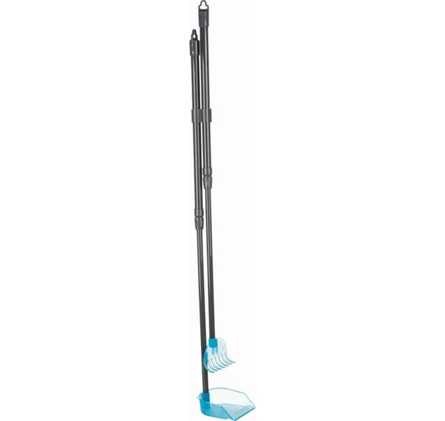 Sopskåpa med kratta, 57–102 cm, grå/blå
