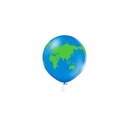 B250 (60 cm) ballong Globe, 1 stk