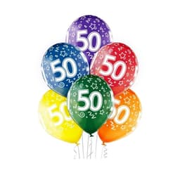 Latexset '50th Birthday' (6 st)