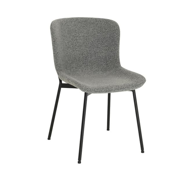 Stol MANOLO grå boucle