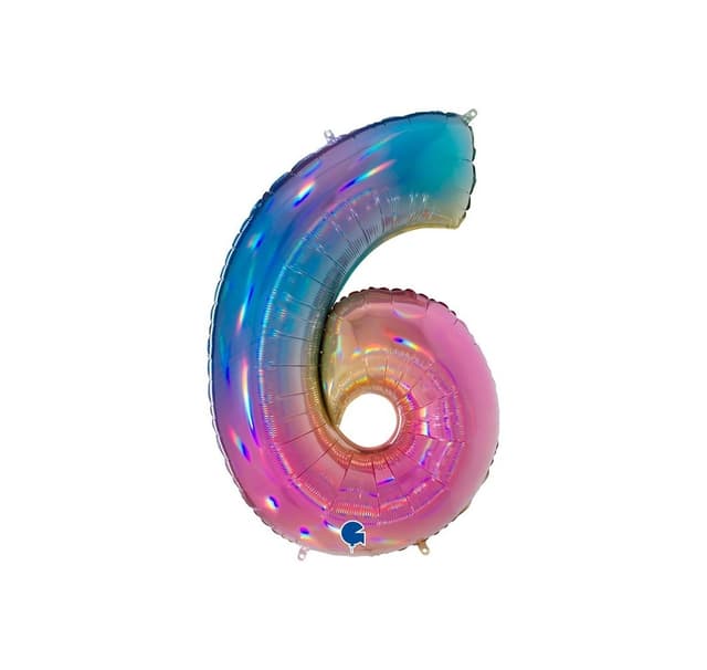 Nummer ""6"" Rainbow