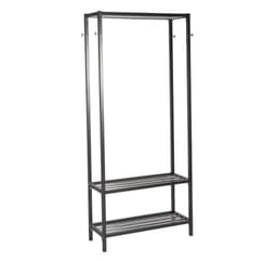 Hallhylla RAK 85x32xH180cm, svart