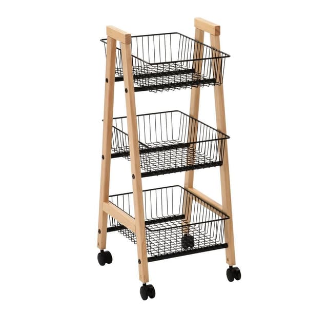 Hylla BREN 32x37xH81cm, svart