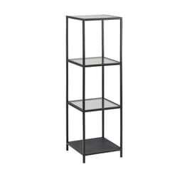 Hylla SEAFORD 35x37xH119,5cm, glas