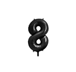 Nummer ""8"" Svart