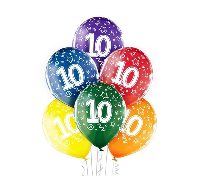 Latexset '10th Birthday' (6 st)