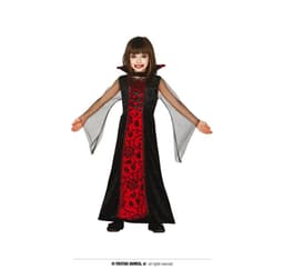 Barnedrakt Vampyrgrevinne (10-12 år)