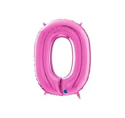 Nummer ""0"" Magenta