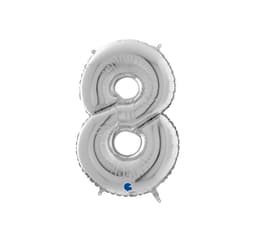Nummer ""8"" Silver