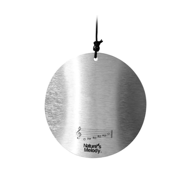 Vindklocka NATURENS MELODY H80cm, silver