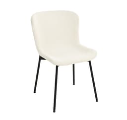 Tuoli MANOLO valkoinen boucle