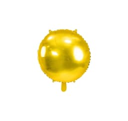 Rund guldballong
