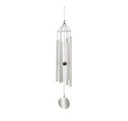 Vindklokke NATURENS MELODY H99cm, sølv