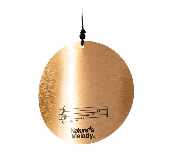 Vindklocka NATURENS MELODY H116cm, guld