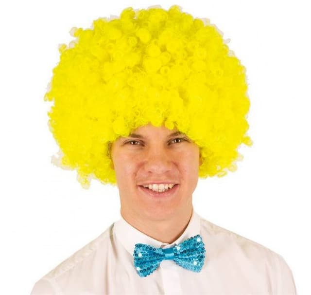 Clownperuk gul