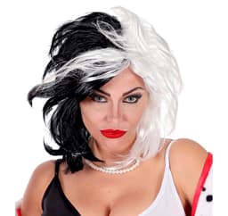 Peruukki 'Black&White'