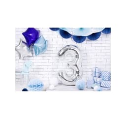 Nummer ""3"" Silver