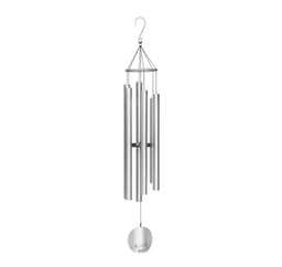 Vindklokke NATURENS MELODY H116cm, sølv