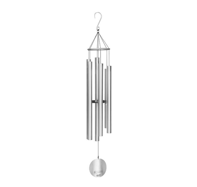 Vindklokke NATURENS MELODY H116cm, sølv