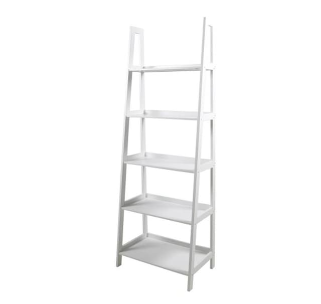 Hylle WALLY 63x40xH180cm, hvit