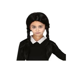 Peruukki musta punosten kanssa (keskiviikko)