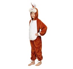 Barnedrakt kaninbrun (104 cm)