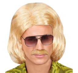 Peruk 70-tal Dandy blond