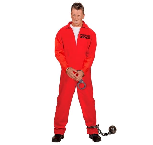 Kostym Vang oranz L