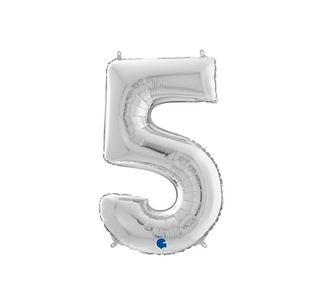 Nummer ""5"" Silver