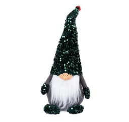 Tomte BIR, grön, H40cm