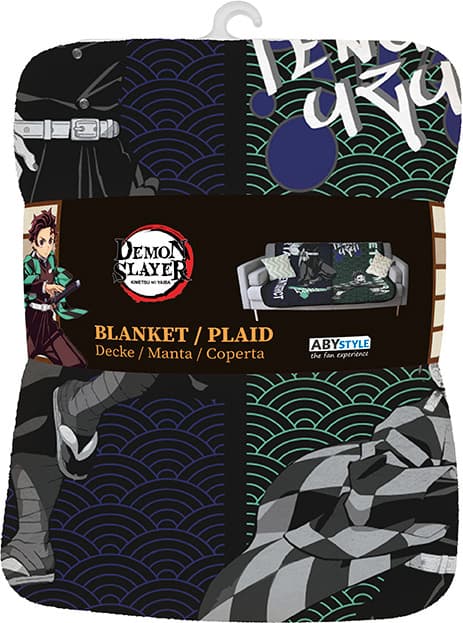 ABYstyle Demon Slayer teppe (Tanjiro & Tengen)