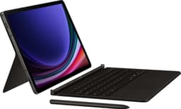 Samsung Galaxy Tab S9/S9 FE tastaturdeksel (sort)