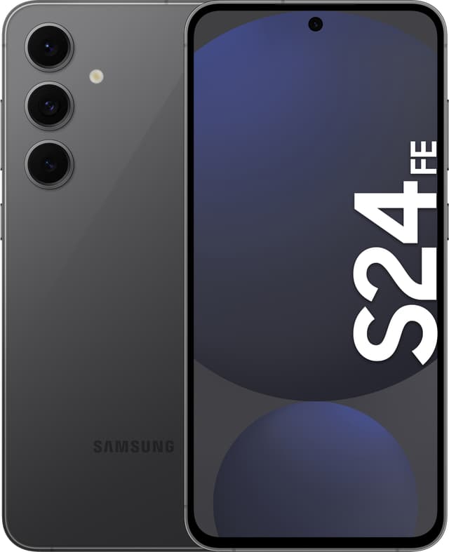 Samsung Galaxy S24 FE 5G smarttelefon 8/128GB (grafitt) - Elkjøp
