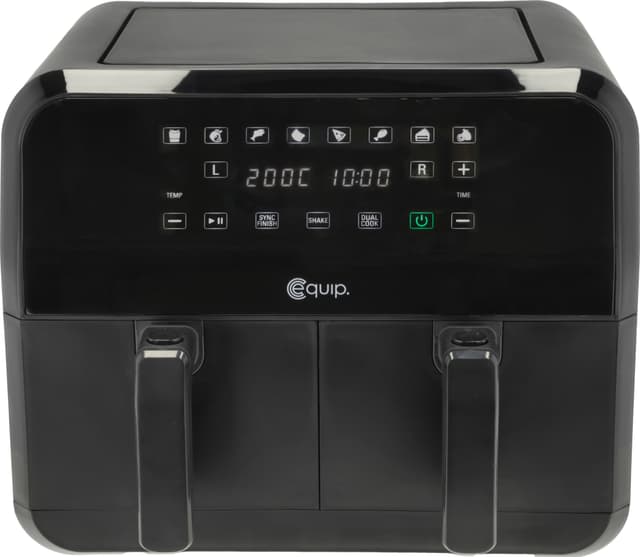 Equip Dual airfryer 8L 34761 (svart)